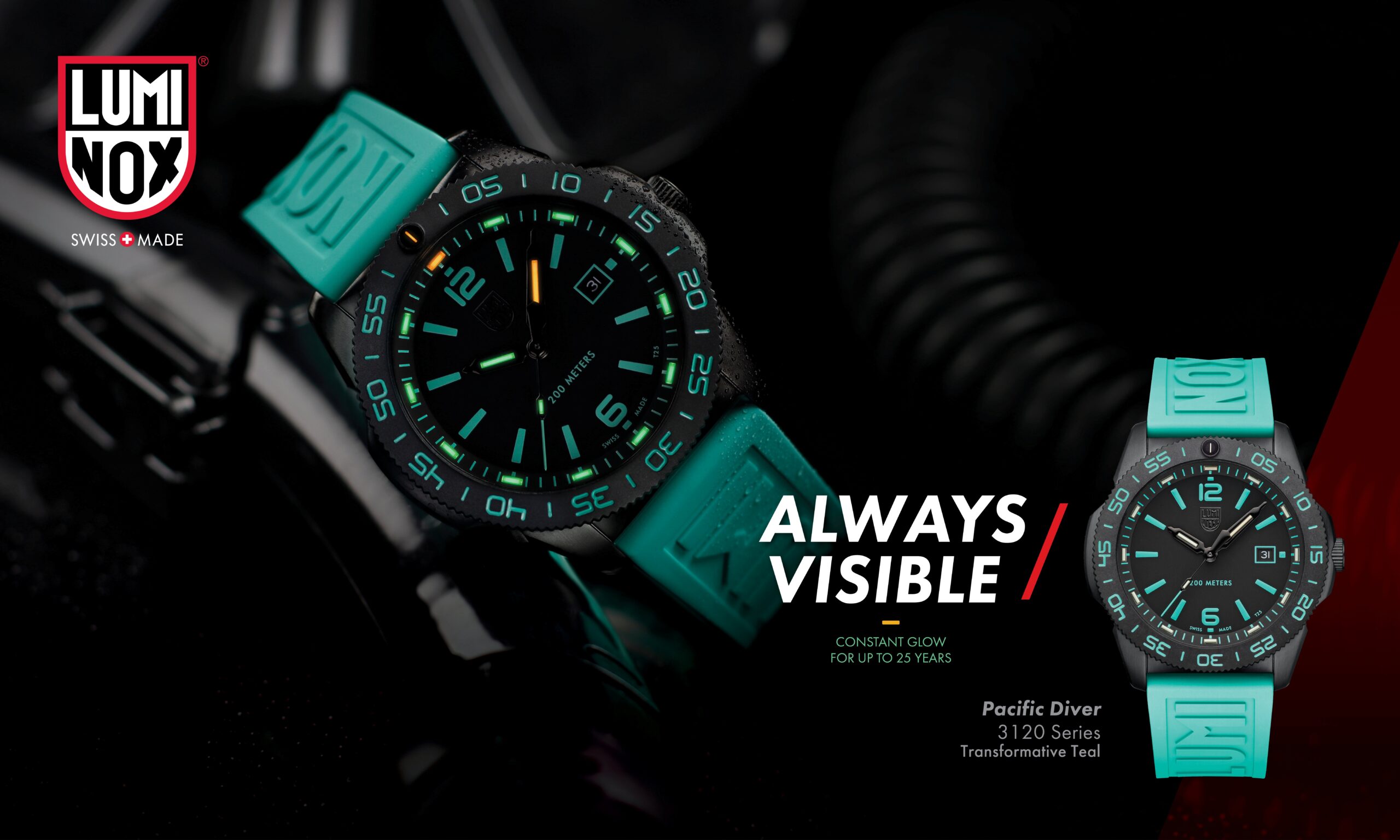 深海を映す新たなカラー～世界限定777本のLuminox「Color of The Year